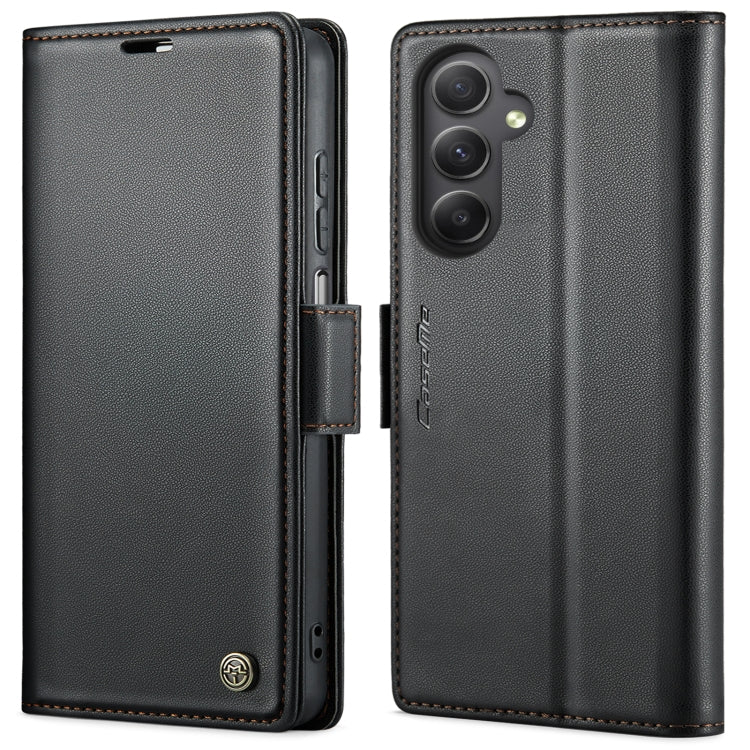 CaseMe 023 Butterfly Buckle Litchi Texture RFID Anti-theft Leather Phone Case, For Samsung Galaxy S23 FE 5G, For Samsung Galaxy A24 4G, For Samsung Galaxy A14 4G/5G, For Samsung Galaxy A34 5G