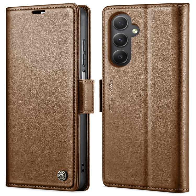 CaseMe 023 Butterfly Buckle Litchi Texture RFID Anti-theft Leather Phone Case, For Samsung Galaxy S23 FE 5G, For Samsung Galaxy A24 4G, For Samsung Galaxy A14 4G/5G, For Samsung Galaxy A34 5G