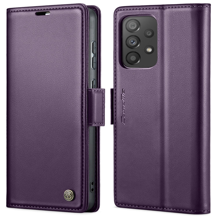 CaseMe 023 Butterfly Buckle Litchi Texture RFID Anti-theft Leather Phone Case, For Samsung Galaxy A73 5G, For Samsung Galaxy A33 5G, For Samsung Galaxy S22 Ultra 5G, For Samsung Galaxy S22+ 5G