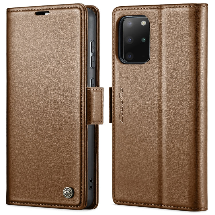 CaseMe 023 Butterfly Buckle Litchi Texture RFID Anti-theft Leather Phone Case, For Samsung Galaxy S20, For Samsung Galaxy S20+, For Samsung Galaxy A71 4G, For Samsung Galaxy A51 4G/M40s