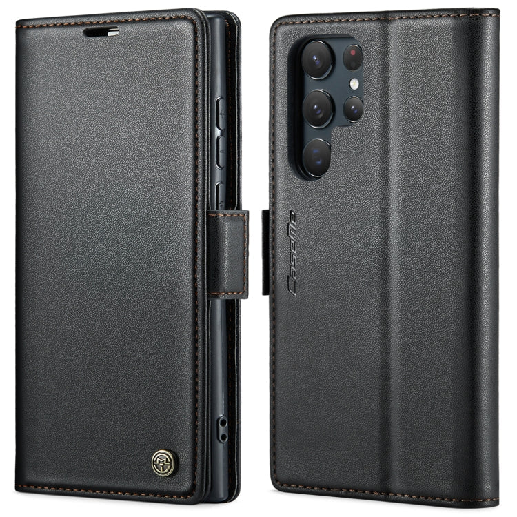 CaseMe 023 Butterfly Buckle Litchi Texture RFID Anti-theft Leather Phone Case, For Samsung Galaxy A73 5G, For Samsung Galaxy A33 5G, For Samsung Galaxy S22 Ultra 5G, For Samsung Galaxy S22+ 5G