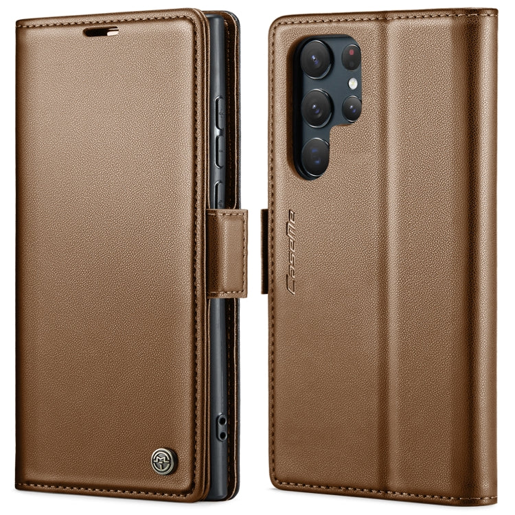 CaseMe 023 Butterfly Buckle Litchi Texture RFID Anti-theft Leather Phone Case, For Samsung Galaxy A73 5G, For Samsung Galaxy A33 5G, For Samsung Galaxy S22 Ultra 5G, For Samsung Galaxy S22+ 5G