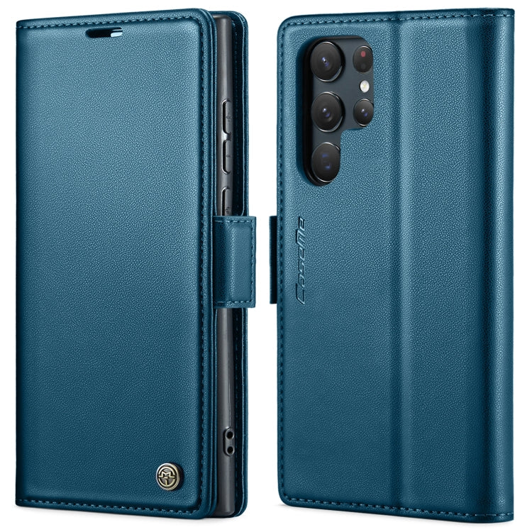 CaseMe 023 Butterfly Buckle Litchi Texture RFID Anti-theft Leather Phone Case, For Samsung Galaxy A73 5G, For Samsung Galaxy A33 5G, For Samsung Galaxy S22 Ultra 5G, For Samsung Galaxy S22+ 5G