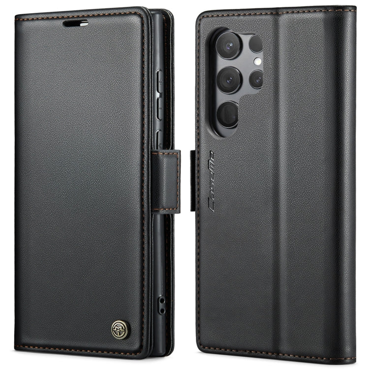 CaseMe 023 Butterfly Buckle Litchi Texture RFID Anti-theft Leather Phone Case, For Samsung Galaxy A54 5G, For Samsung Galaxy S23 Ultra 5G, For Samsung Galaxy S23+ 5G, For Samsung Galaxy S23 5G