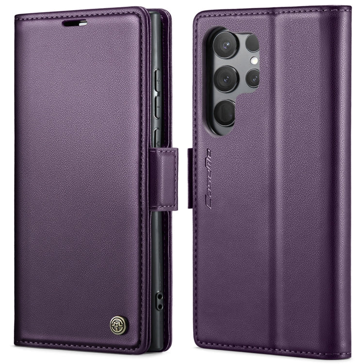 CaseMe 023 Butterfly Buckle Litchi Texture RFID Anti-theft Leather Phone Case, For Samsung Galaxy A54 5G, For Samsung Galaxy S23 Ultra 5G, For Samsung Galaxy S23+ 5G, For Samsung Galaxy S23 5G