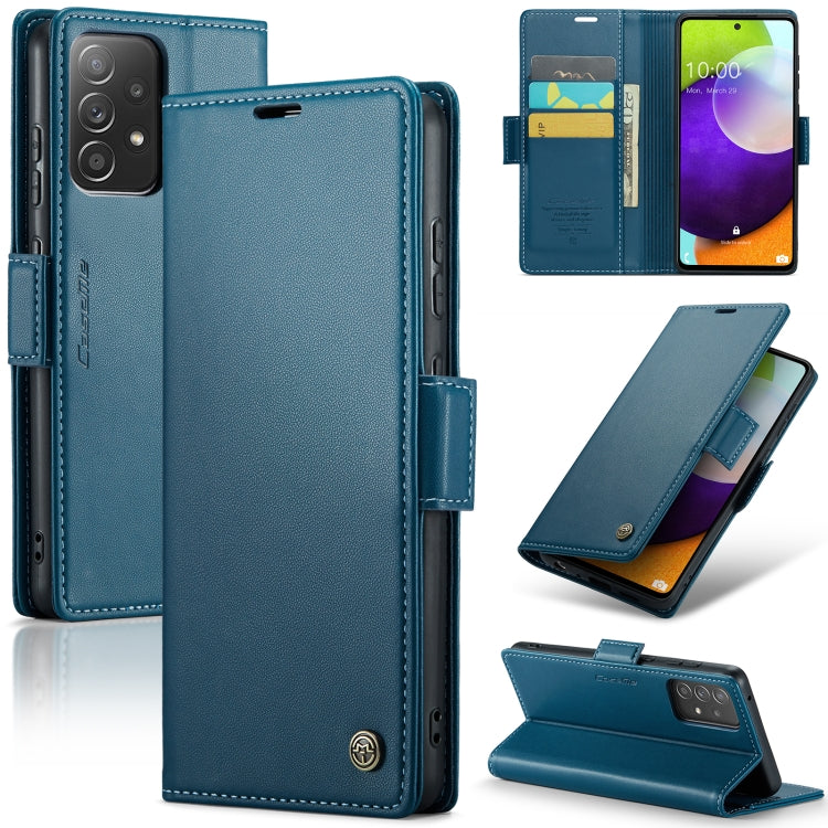 CaseMe 023 Butterfly Buckle Litchi Texture RFID Anti-theft Leather Phone Case, For Samsung Galaxy S22 5G, For Samsung Galaxy A32 5G / M32 5G, For Samsung Galaxy A52/A52s 5G, For Samsung Galaxy A22 5G