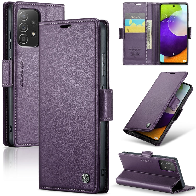 CaseMe 023 Butterfly Buckle Litchi Texture RFID Anti-theft Leather Phone Case, For Samsung Galaxy S22 5G, For Samsung Galaxy A32 5G / M32 5G, For Samsung Galaxy A52/A52s 5G, For Samsung Galaxy A22 5G