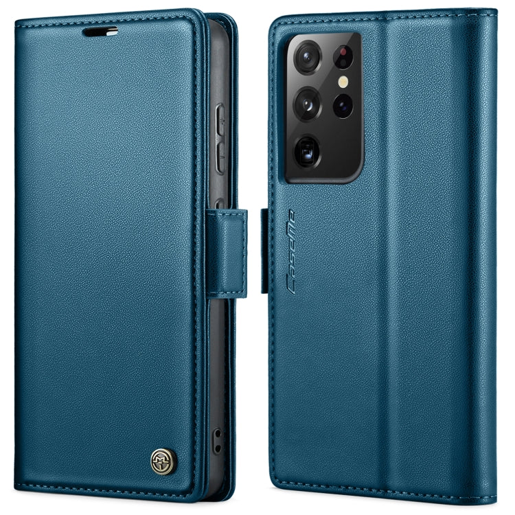 CaseMe 023 Butterfly Buckle Litchi Texture RFID Anti-theft Leather Phone Case, For Samsung Galaxy S21+ 5G, For Samsung Galaxy S21 Ultra 5G, For Samsung Galaxy Note20 Ultra, For Samsung Galaxy S20 Ultra