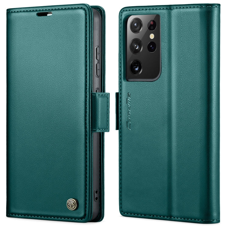 CaseMe 023 Butterfly Buckle Litchi Texture RFID Anti-theft Leather Phone Case, For Samsung Galaxy S21+ 5G, For Samsung Galaxy S21 Ultra 5G, For Samsung Galaxy Note20 Ultra, For Samsung Galaxy S20 Ultra