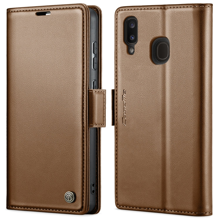 CaseMe 023 Butterfly Buckle Litchi Texture RFID Anti-theft Leather Phone Case, For Samsung Galaxy A40, For Samsung Galaxy S10+, For Samsung Galaxy S10