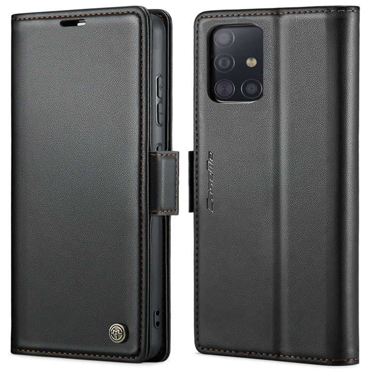 CaseMe 023 Butterfly Buckle Litchi Texture RFID Anti-theft Leather Phone Case, For Samsung Galaxy S20, For Samsung Galaxy S20+, For Samsung Galaxy A71 4G, For Samsung Galaxy A51 4G/M40s
