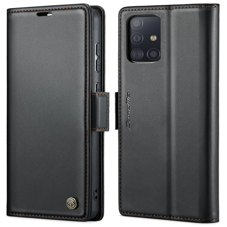 CaseMe 023 Butterfly Buckle Litchi Texture RFID Anti-theft Leather Phone Case, For Samsung Galaxy S20, For Samsung Galaxy S20+, For Samsung Galaxy A71 4G, For Samsung Galaxy A51 4G/M40s