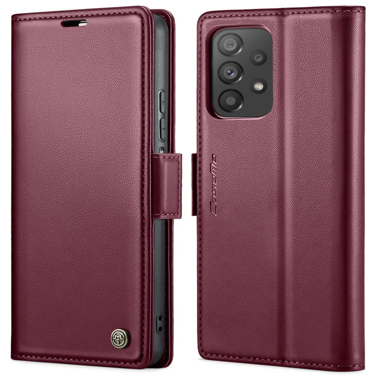 CaseMe 023 Butterfly Buckle Litchi Texture RFID Anti-theft Leather Phone Case, For Samsung Galaxy S21 FE 5G, For Samsung Galaxy A72, For Samsung Galaxy A53, For Samsung Galaxy S21 5G