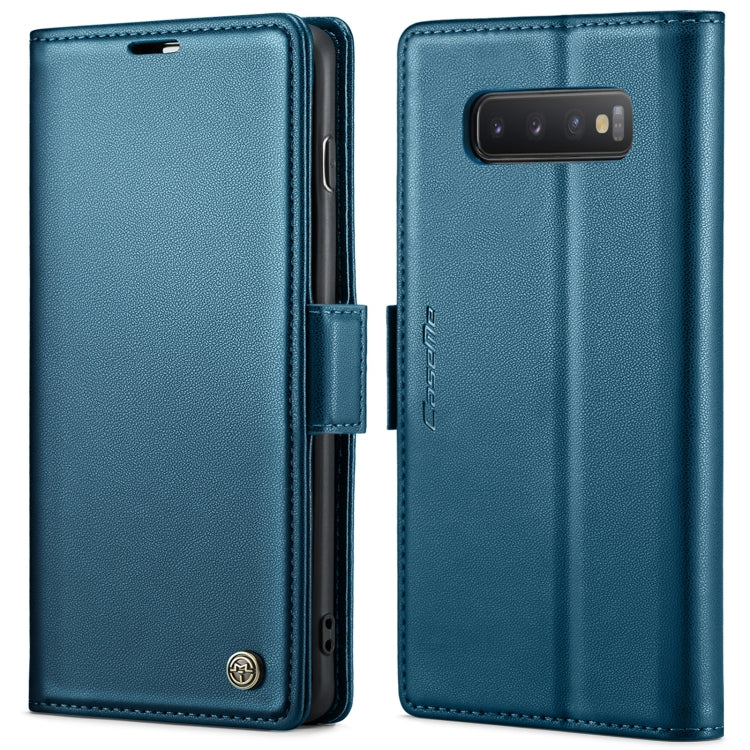 CaseMe 023 Butterfly Buckle Litchi Texture RFID Anti-theft Leather Phone Case, For Samsung Galaxy A40, For Samsung Galaxy S10+, For Samsung Galaxy S10