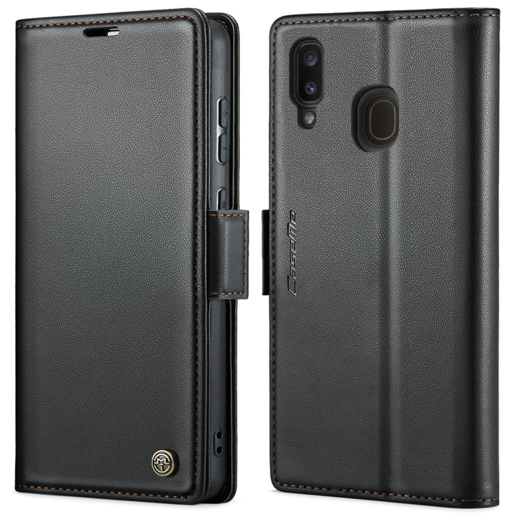CaseMe 023 Butterfly Buckle Litchi Texture RFID Anti-theft Leather Phone Case, For Samsung Galaxy A70/A70s, For Samsung Galaxy A20/A30/M10s, For Samsung Galaxy A30s / A50s / A50, For Samsung Galaxy Note10+