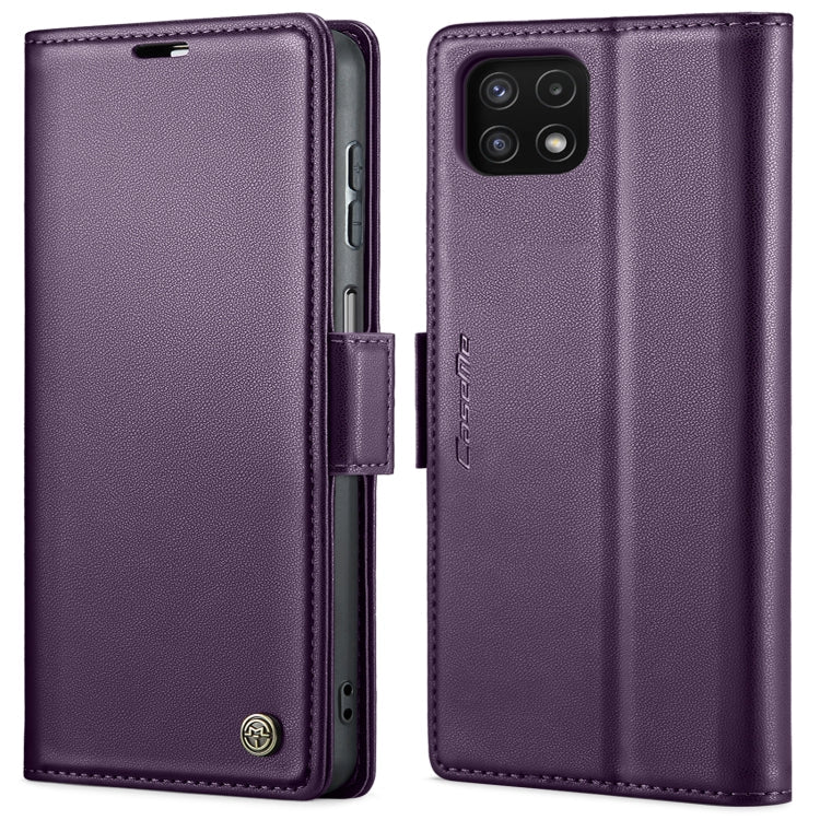 CaseMe 023 Butterfly Buckle Litchi Texture RFID Anti-theft Leather Phone Case, For Samsung Galaxy S22 5G, For Samsung Galaxy A32 5G / M32 5G, For Samsung Galaxy A52/A52s 5G, For Samsung Galaxy A22 5G