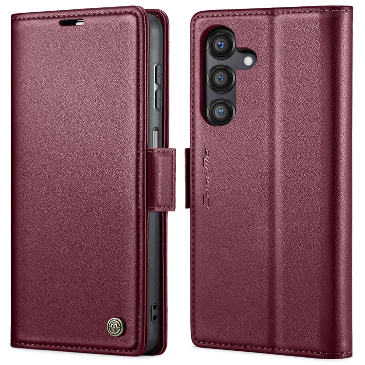 CaseMe 023 Butterfly Buckle Litchi Texture RFID Anti-theft Leather Phone Case, For Samsung Galaxy S23 FE 5G, For Samsung Galaxy A24 4G, For Samsung Galaxy A14 4G/5G, For Samsung Galaxy A34 5G