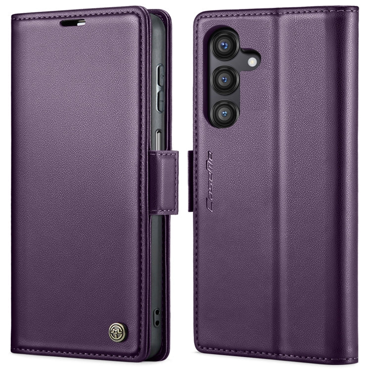 CaseMe 023 Butterfly Buckle Litchi Texture RFID Anti-theft Leather Phone Case, For Samsung Galaxy S23 FE 5G, For Samsung Galaxy A24 4G, For Samsung Galaxy A14 4G/5G, For Samsung Galaxy A34 5G