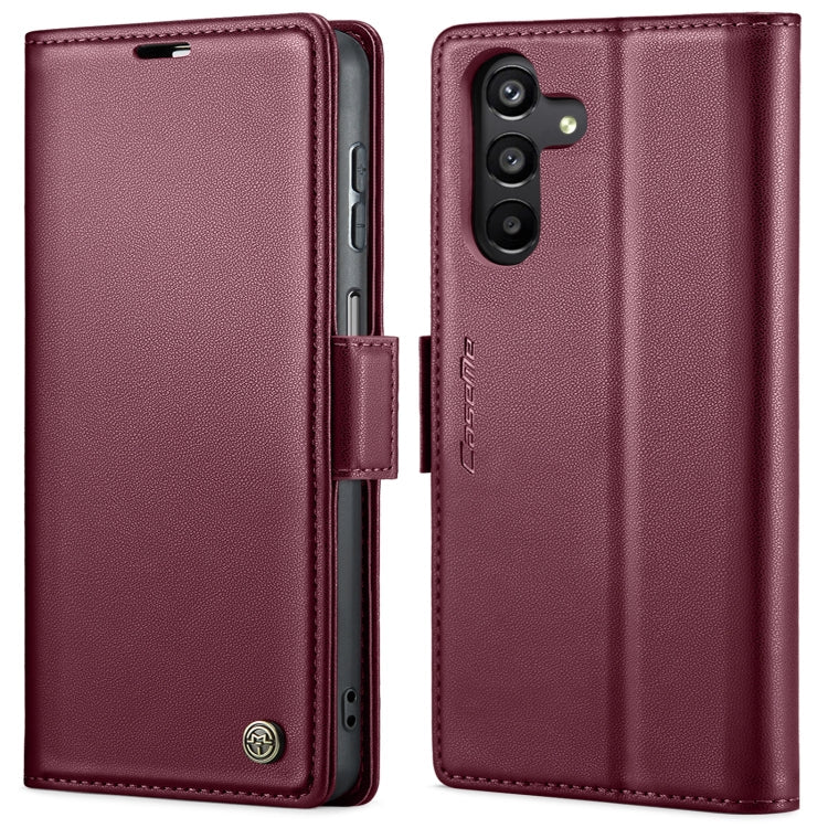CaseMe 023 Butterfly Buckle Litchi Texture RFID Anti-theft Leather Phone Case, For Samsung Galaxy S23 FE 5G, For Samsung Galaxy A24 4G, For Samsung Galaxy A14 4G/5G, For Samsung Galaxy A34 5G