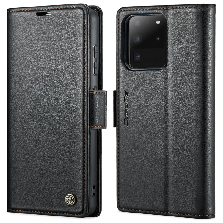 CaseMe 023 Butterfly Buckle Litchi Texture RFID Anti-theft Leather Phone Case, For Samsung Galaxy S21+ 5G, For Samsung Galaxy S21 Ultra 5G, For Samsung Galaxy Note20 Ultra, For Samsung Galaxy S20 Ultra