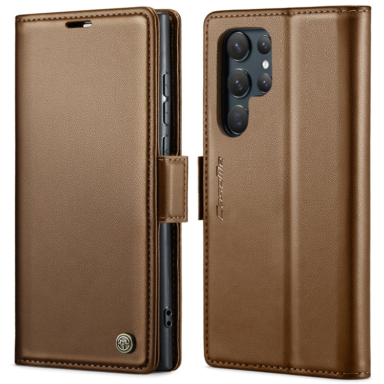 CaseMe 023 Butterfly Buckle Litchi Texture RFID Anti-theft Leather Phone Case, For Samsung Galaxy A15 4G/5G, For Samsung Galaxy A55, For Samsung Galaxy A35 5G, For Samsung Galaxy S24 Ultra