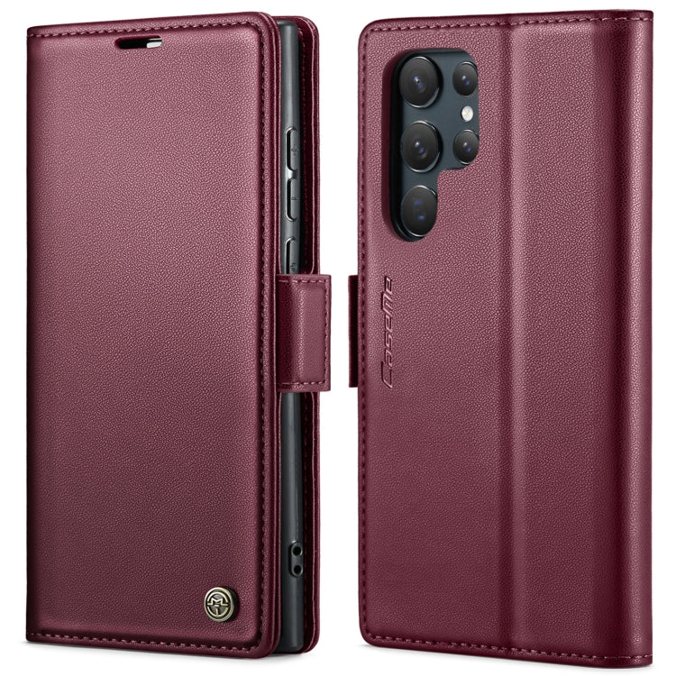 CaseMe 023 Butterfly Buckle Litchi Texture RFID Anti-theft Leather Phone Case, For Samsung Galaxy A15 4G/5G, For Samsung Galaxy A55, For Samsung Galaxy A35 5G, For Samsung Galaxy S24 Ultra