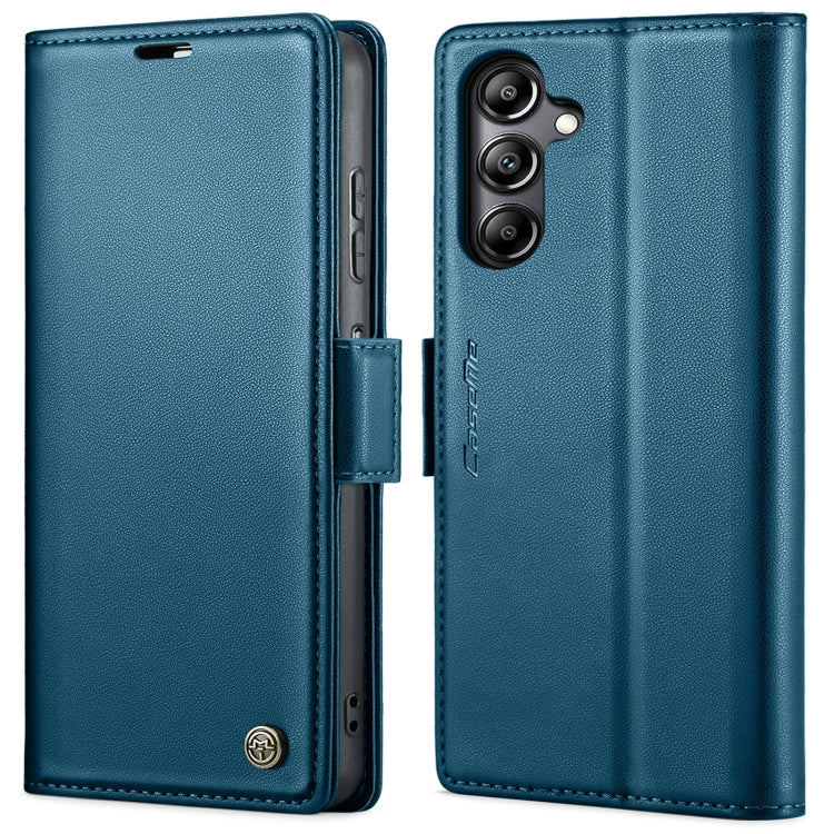 CaseMe 023 Butterfly Buckle Litchi Texture RFID Anti-theft Leather Phone Case, For Samsung Galaxy S24+, For Samsung Galaxy S24, For Samsung Galaxy A05s, For Samsung Galaxy A25 5G