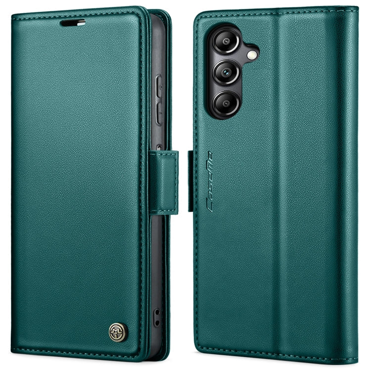CaseMe 023 Butterfly Buckle Litchi Texture RFID Anti-theft Leather Phone Case, For Samsung Galaxy S24+, For Samsung Galaxy S24, For Samsung Galaxy A05s, For Samsung Galaxy A25 5G