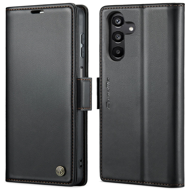 CaseMe 023 Butterfly Buckle Litchi Texture RFID Anti-theft Leather Phone Case, For Samsung Galaxy S24+, For Samsung Galaxy S24, For Samsung Galaxy A05s, For Samsung Galaxy A25 5G