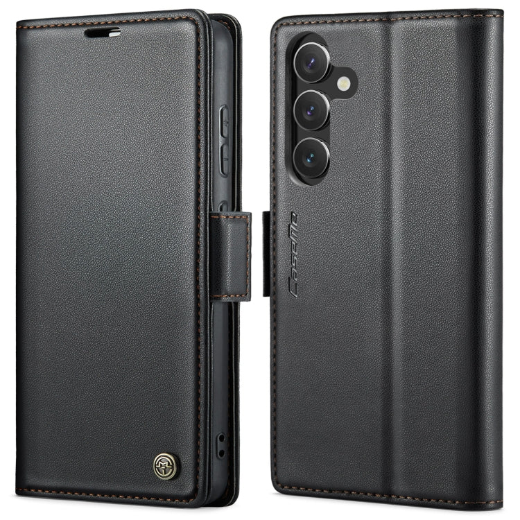 CaseMe 023 Butterfly Buckle Litchi Texture RFID Anti-theft Leather Phone Case, For Samsung Galaxy A15 4G/5G, For Samsung Galaxy A55, For Samsung Galaxy A35 5G, For Samsung Galaxy S24 Ultra