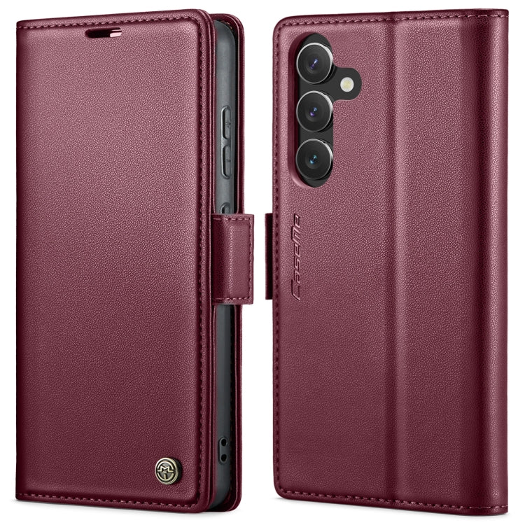 CaseMe 023 Butterfly Buckle Litchi Texture RFID Anti-theft Leather Phone Case, For Samsung Galaxy A15 4G/5G, For Samsung Galaxy A55, For Samsung Galaxy A35 5G, For Samsung Galaxy S24 Ultra