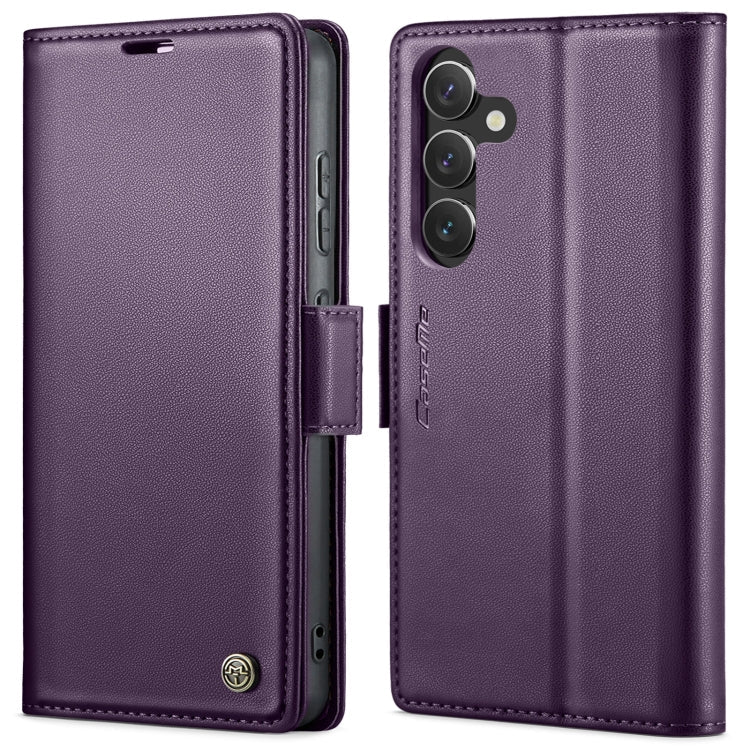 CaseMe 023 Butterfly Buckle Litchi Texture RFID Anti-theft Leather Phone Case, For Samsung Galaxy A15 4G/5G, For Samsung Galaxy A55, For Samsung Galaxy A35 5G, For Samsung Galaxy S24 Ultra