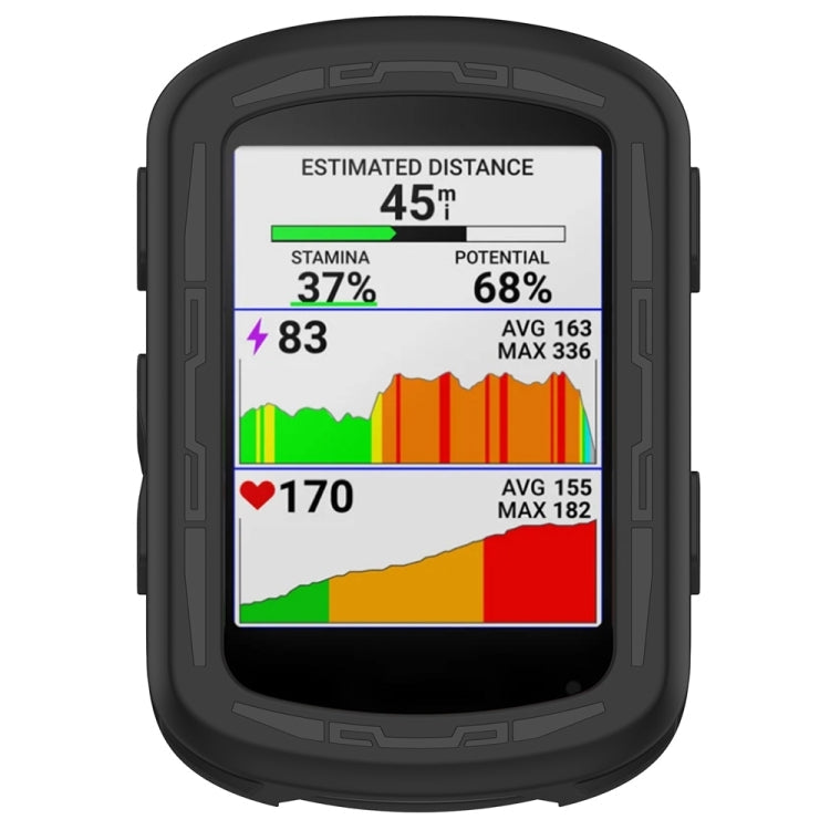 Stopwatch Armor Silicone Protective Case, For Garmin Edge 840 / Edge 540