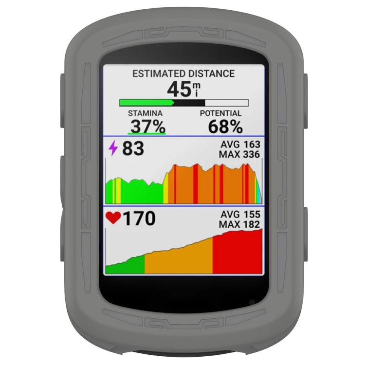 Stopwatch Armor Silicone Protective Case, For Garmin Edge 840 / Edge 540