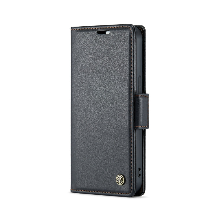 CaseMe 023 Butterfly Buckle Litchi Texture RFID Anti-theft Leather Phone Case, For iPhone 13, For iPhone 13 mini, For iPhone 13 Pro, For iPhone 13 Pro Max