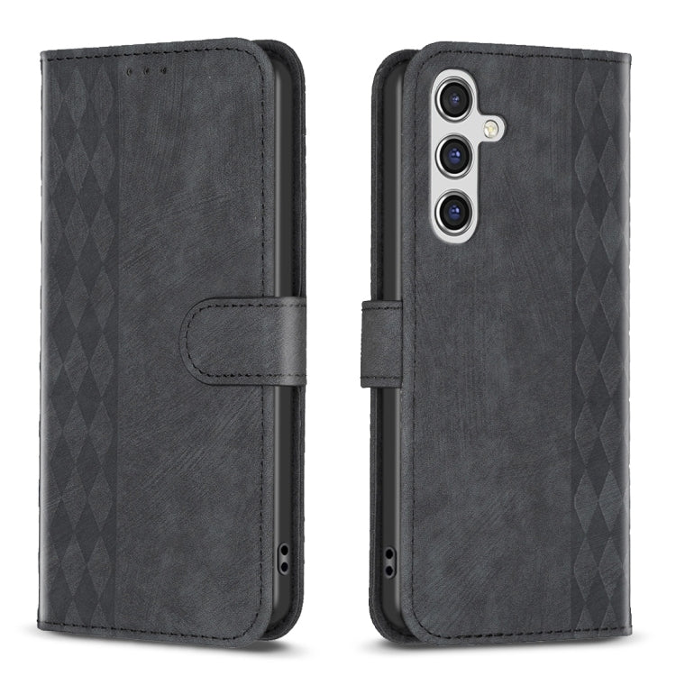Plaid Embossed Leather Phone Case, For Samsung Galaxy A14 4G/5G, For Samsung Galaxy A22 4G, For Samsung Galaxy A23, For Samsung Galaxy A24 4G
