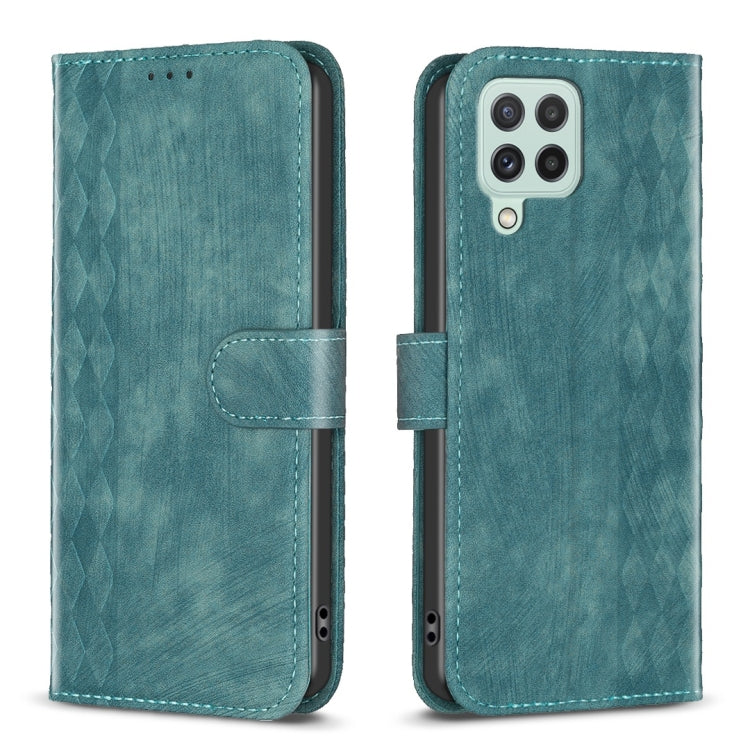 Plaid Embossed Leather Phone Case, For Samsung Galaxy A14 4G/5G, For Samsung Galaxy A22 4G, For Samsung Galaxy A23, For Samsung Galaxy A24 4G