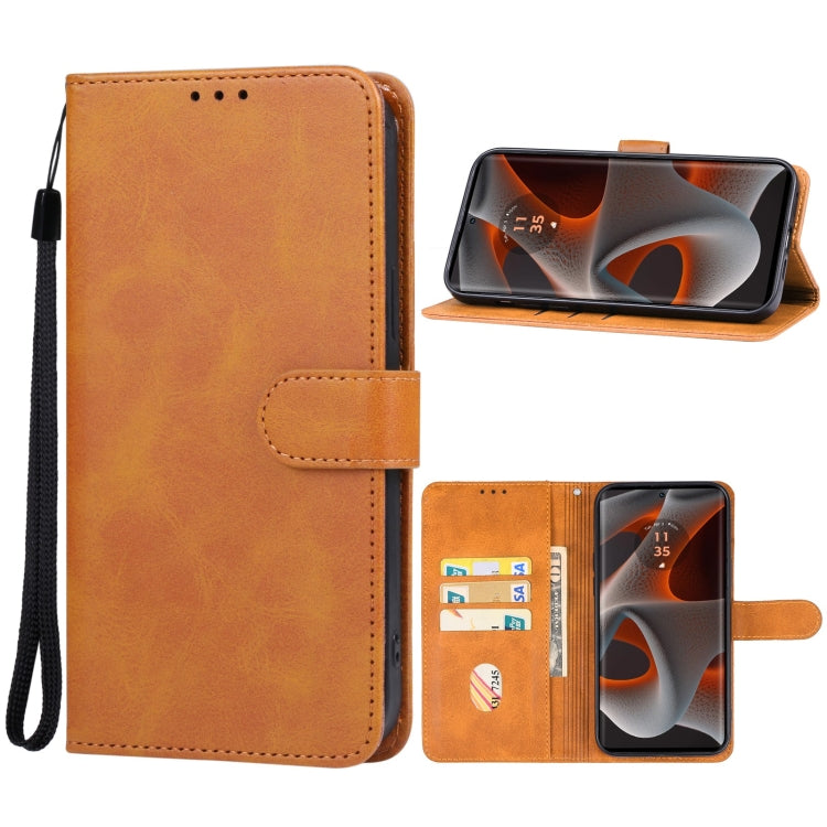Leather Phone Case, For Motorola Edge 50 Pro