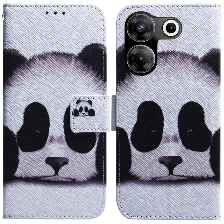 Coloured Drawing Flip Leather Phone Case, For Tecno Camon 20 Premier 5G, For Tecno Camon 20 Pro 5G