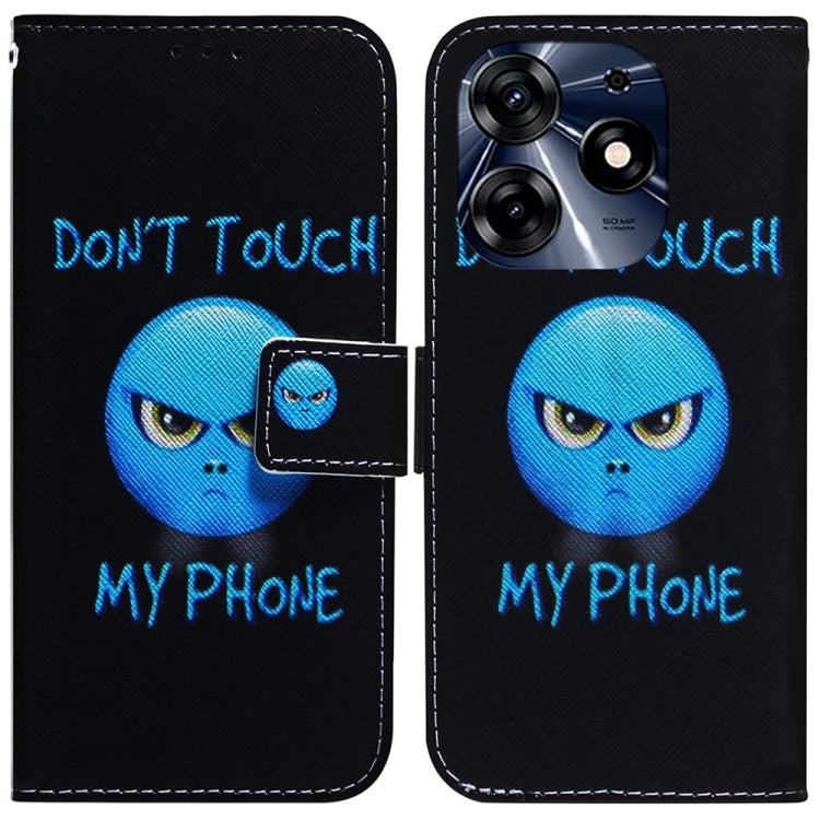 Coloured Drawing Flip Leather Phone Case, For Tecno Spark 10 / Spark 10C, For Tecno Spark 10 Pro