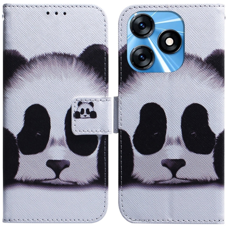 Coloured Drawing Flip Leather Phone Case, For Tecno Spark 10 / Spark 10C, For Tecno Spark 10 Pro
