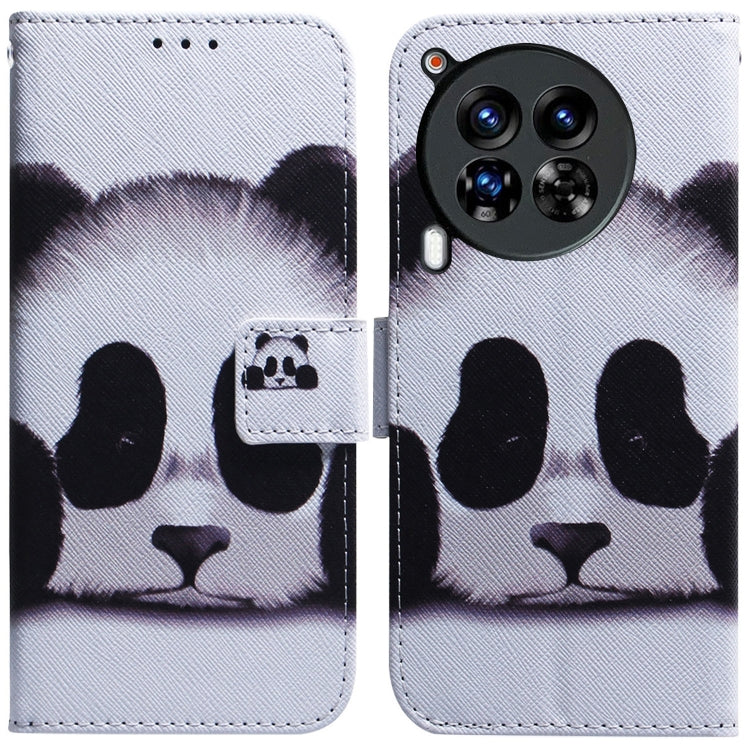 Coloured Drawing Flip Leather Phone Case, For Tecno Spark Go 1 / Pop 9 Pro, For Tecno Camon 30 Premier 5G