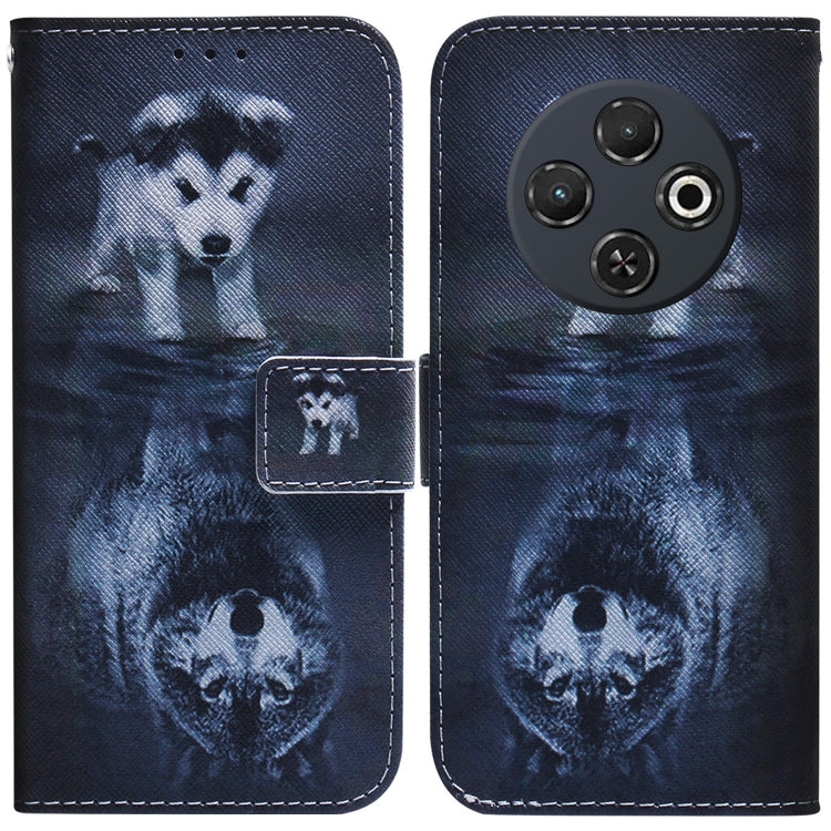 Coloured Drawing Flip Leather Phone Case, For Tecno Camon 30S / Camon 30S Pro, For Tecno Spark 30C