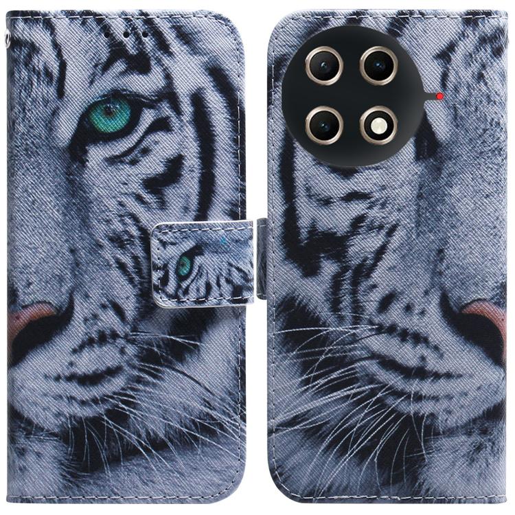 Coloured Drawing Flip Leather Phone Case, For Tecno Camon 30S / Camon 30S Pro, For Tecno Spark 30C