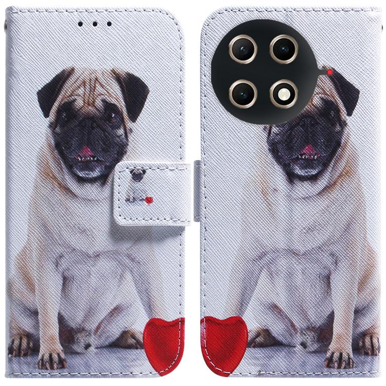 Coloured Drawing Flip Leather Phone Case, For Tecno Camon 30S / Camon 30S Pro, For Tecno Spark 30C