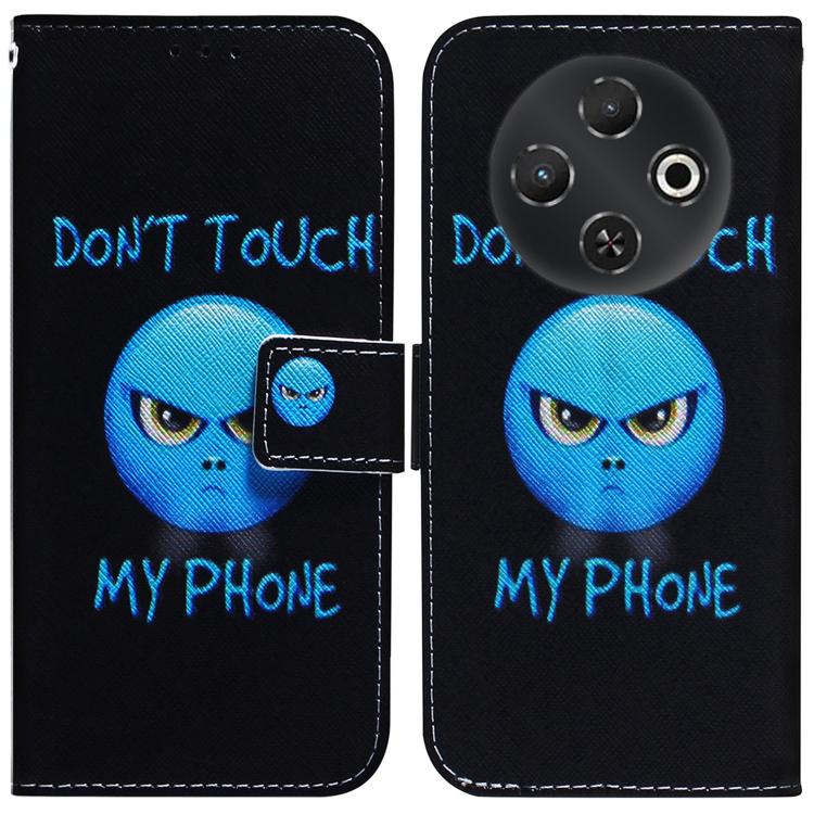 Coloured Drawing Flip Leather Phone Case, For Tecno Pop 10 / Spark Go 2 4G, For Tecno Pop 9 5G / Spark 30C 5G