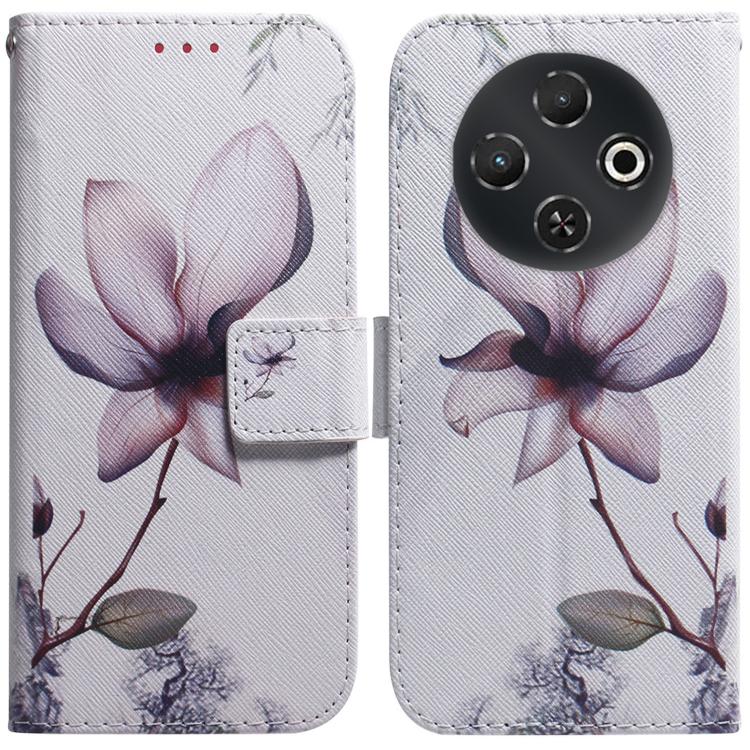 Coloured Drawing Flip Leather Phone Case, For Tecno Pop 10 / Spark Go 2 4G, For Tecno Pop 9 5G / Spark 30C 5G
