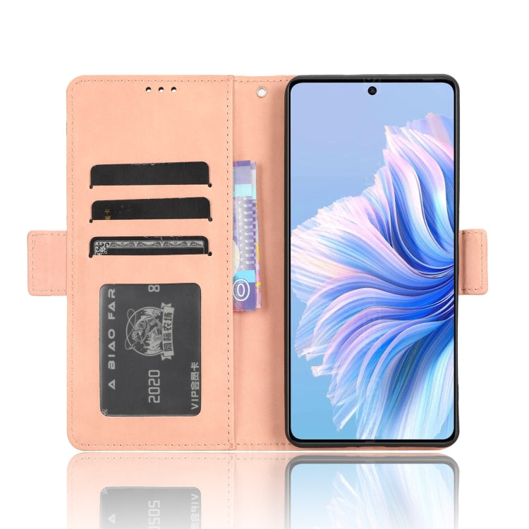 Skin Feel Calf Texture Card Slots Leather Phone Case, For Tecno Camon 20 Premier 5G, For Tecno Camon 20 Pro 5G, For Tecno Camon 20 Pro