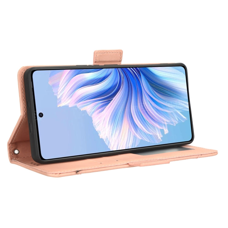 Skin Feel Calf Texture Card Slots Leather Phone Case, For Tecno Camon 20 Premier 5G, For Tecno Camon 20 Pro 5G, For Tecno Camon 20 Pro
