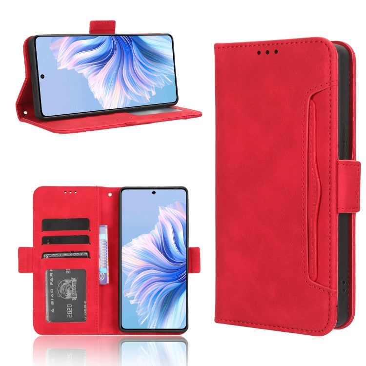 Skin Feel Calf Texture Card Slots Leather Phone Case, For Tecno Camon 20 Premier 5G, For Tecno Camon 20 Pro 5G, For Tecno Camon 20 Pro